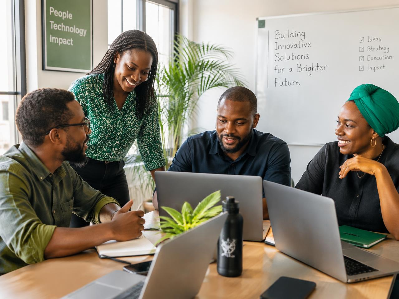 The ForestPOS team working together